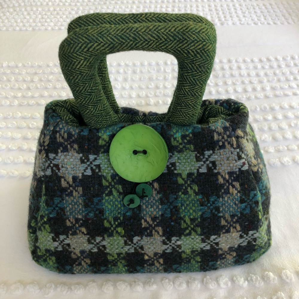 Rare Julia Cunningham Vintage Handmade Handbag Purse